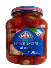 Carica l'immagine nel visualizzatore di Gallery, Peperoncini al tonno Neri 1,4 / 1.1 Kg