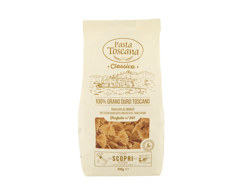 Farfalle Pasta Toscana 500 gr – La Dispensa di Antonio Dindalini